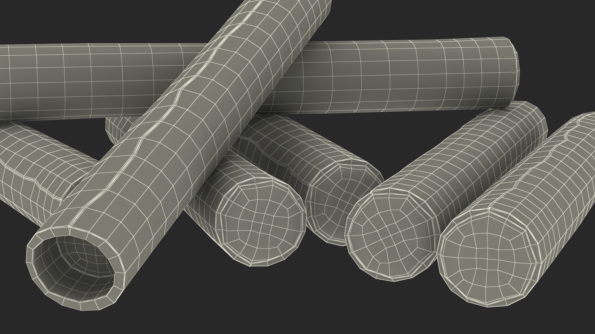 3D model Heap of Firecrackers