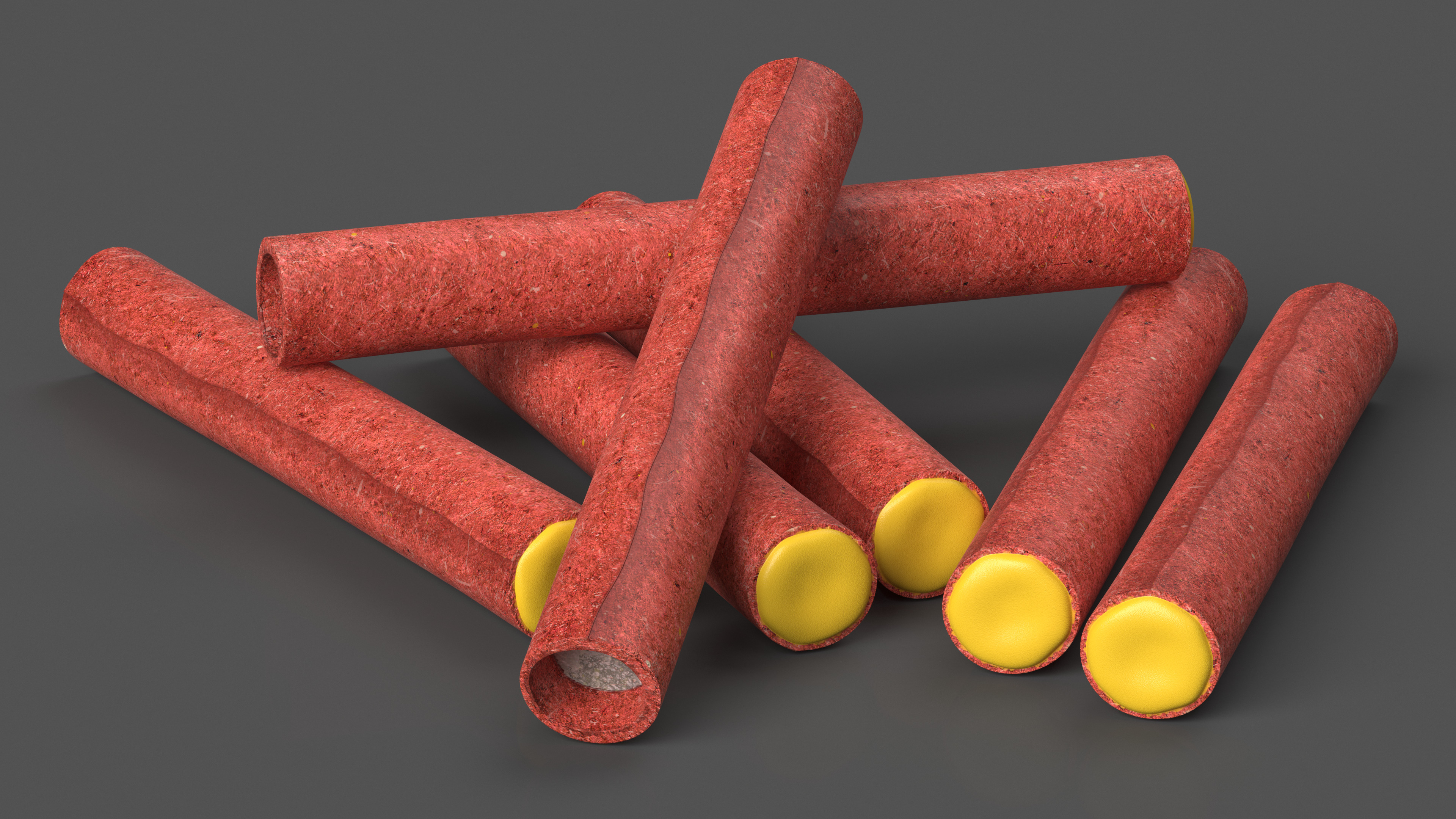 3D model Heap of Firecrackers
