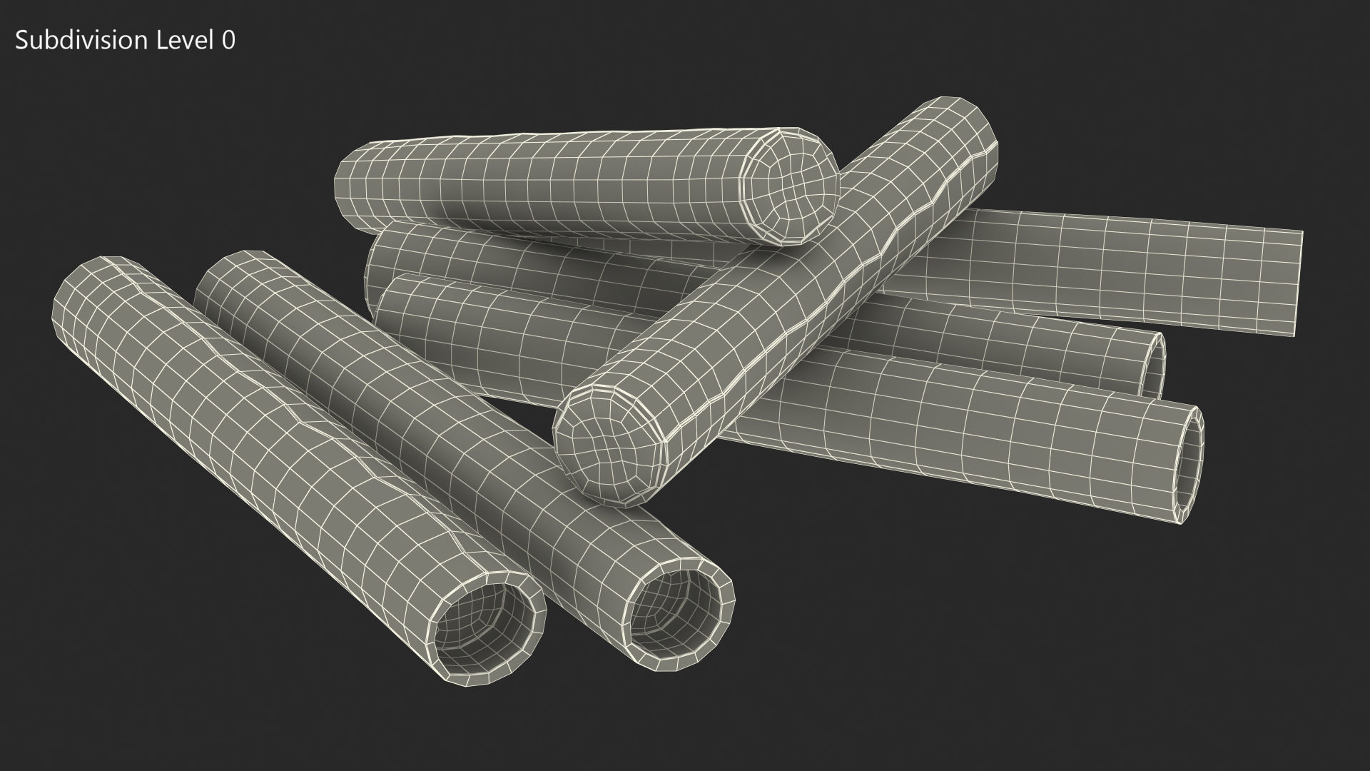 3D model Heap of Firecrackers