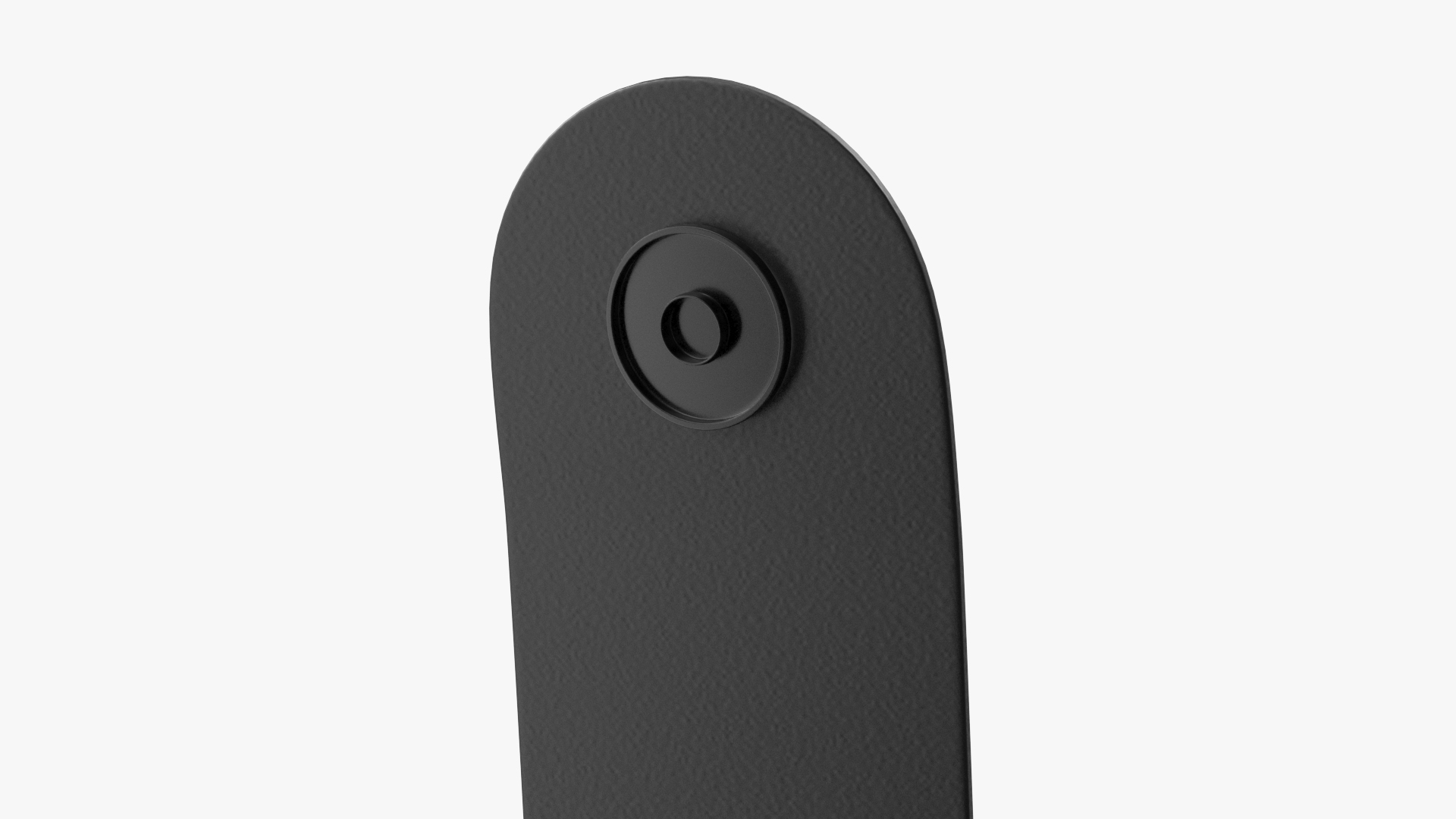 3D Plastic Paper Folder Open Black