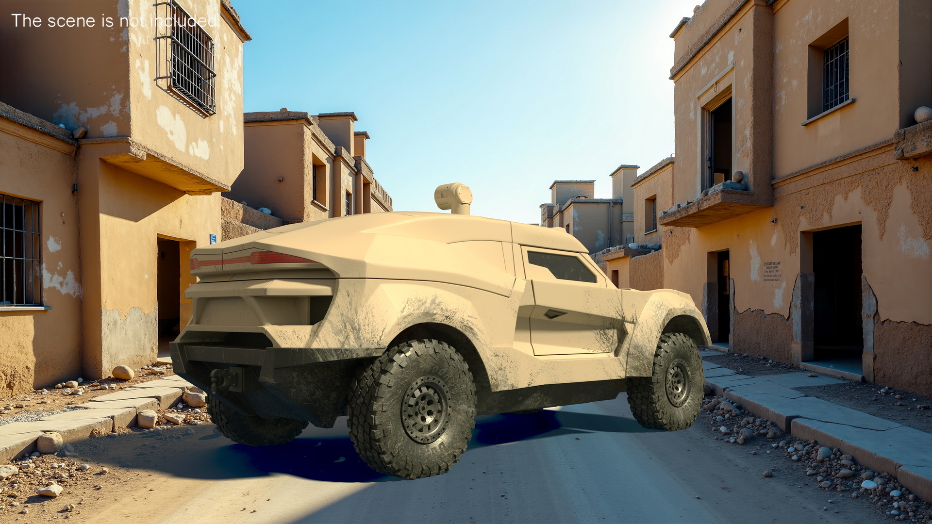 3D Cockerill I-X Armored Car Dirty