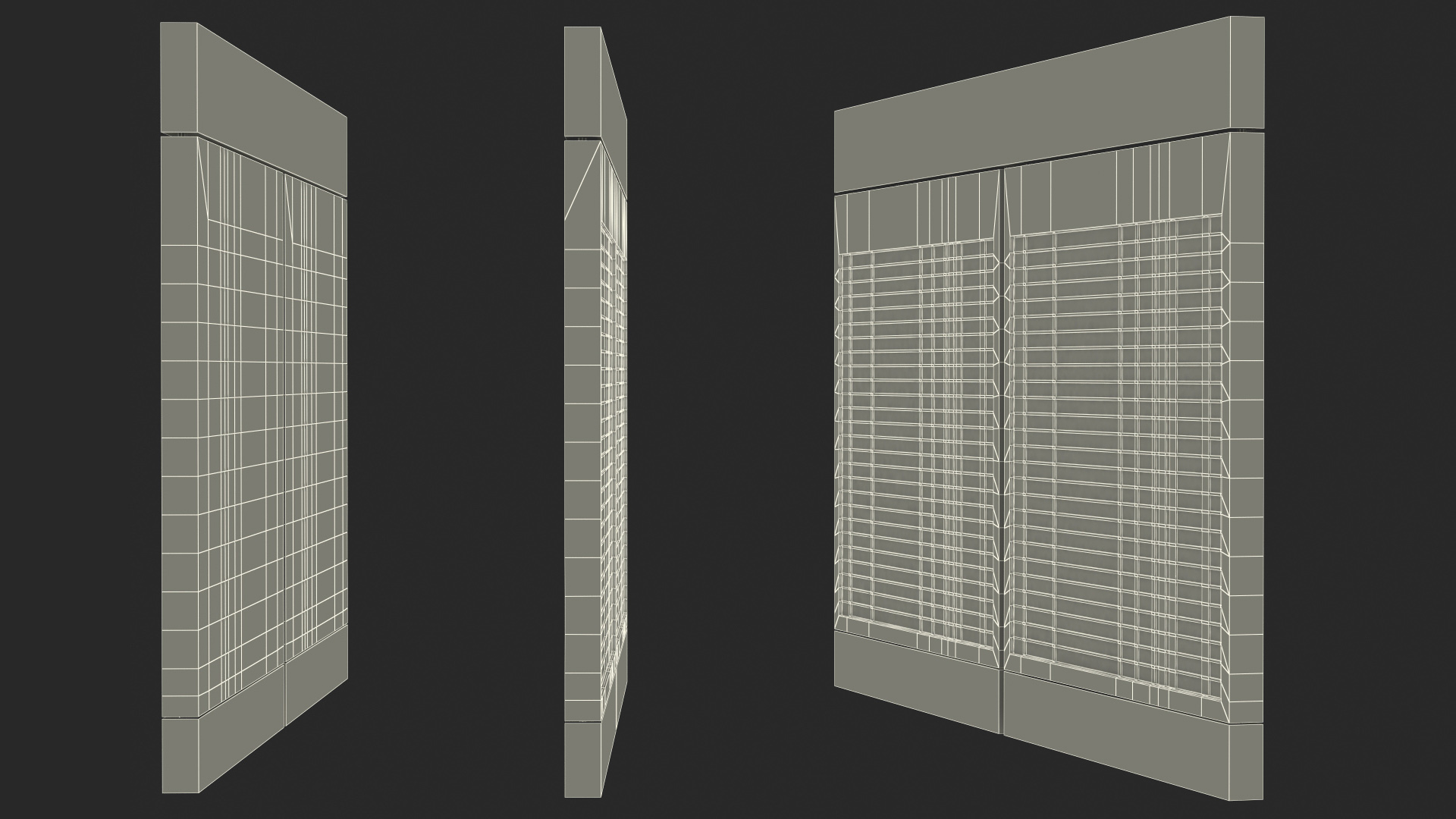 Airport Departures Board 3D model