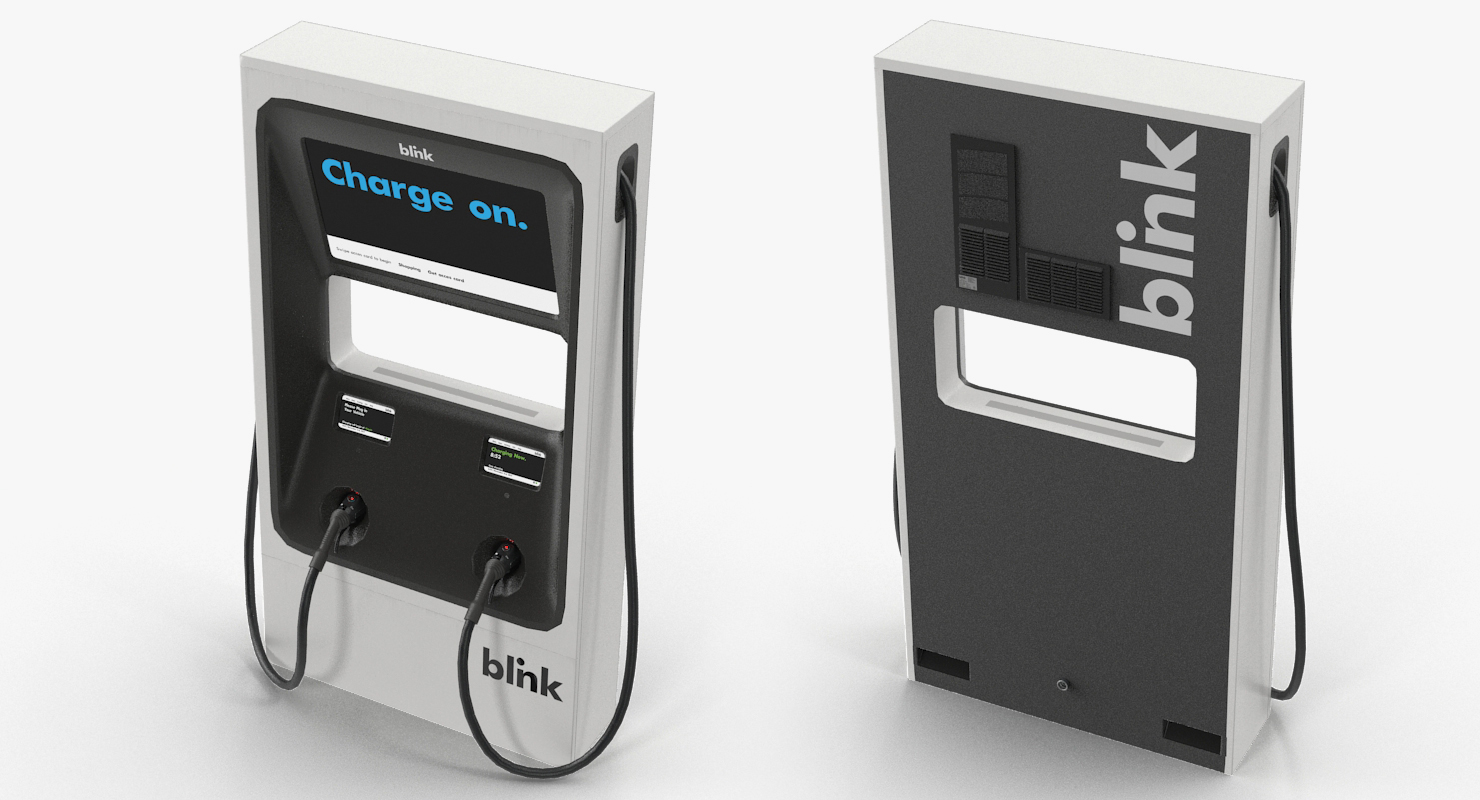 Electric Car DC Fast Charger Blink, view 4