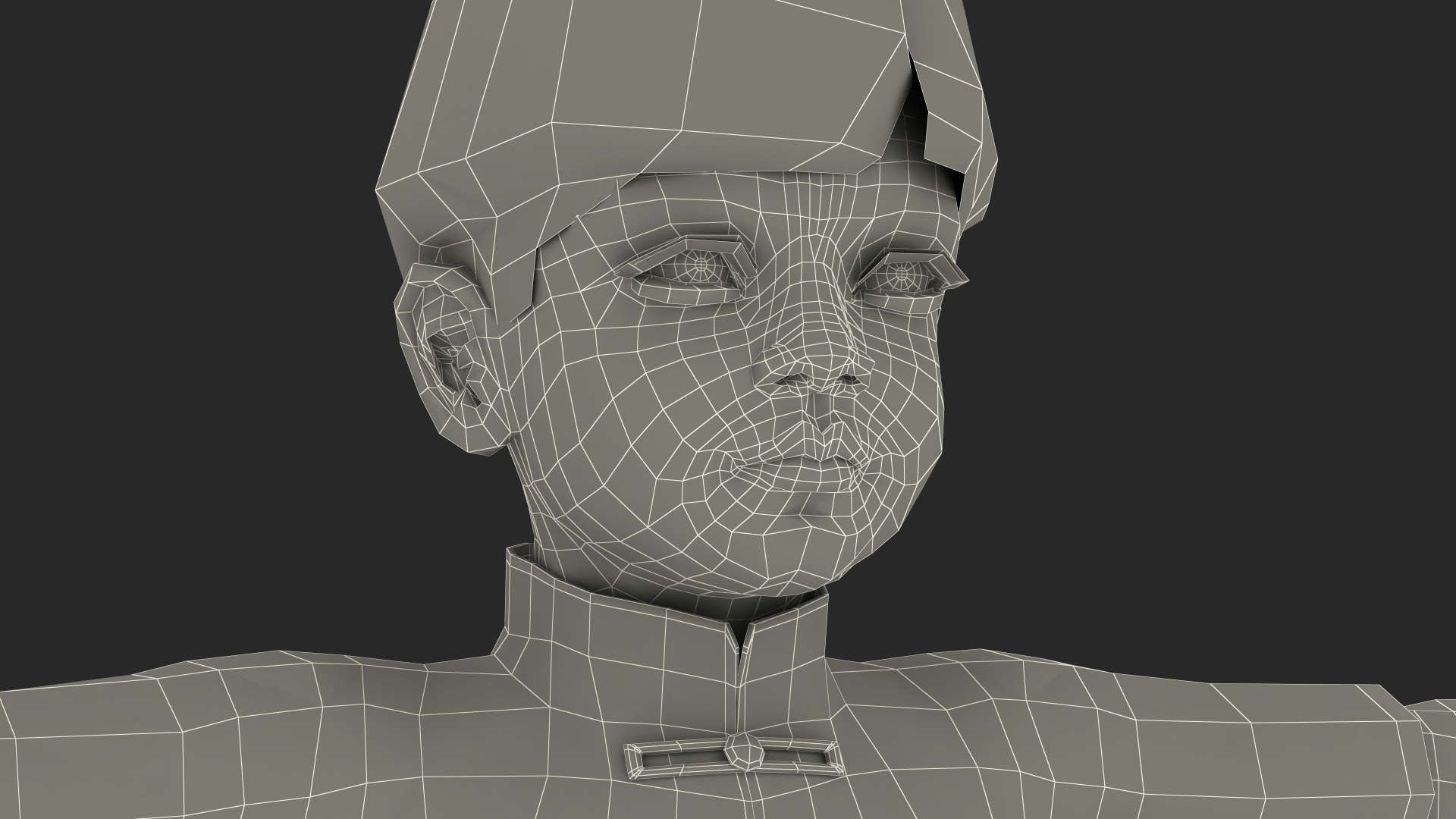 Asian Child Boy in Kimono Rigged 3D