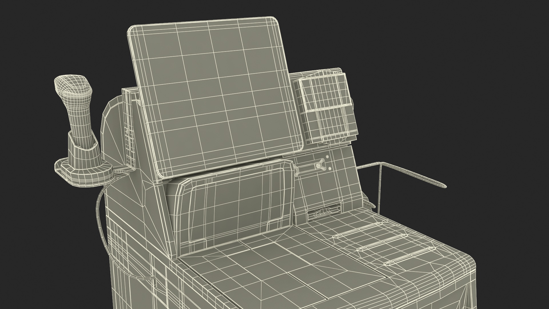 3D model Walmart Self Service Checkout Kiosk