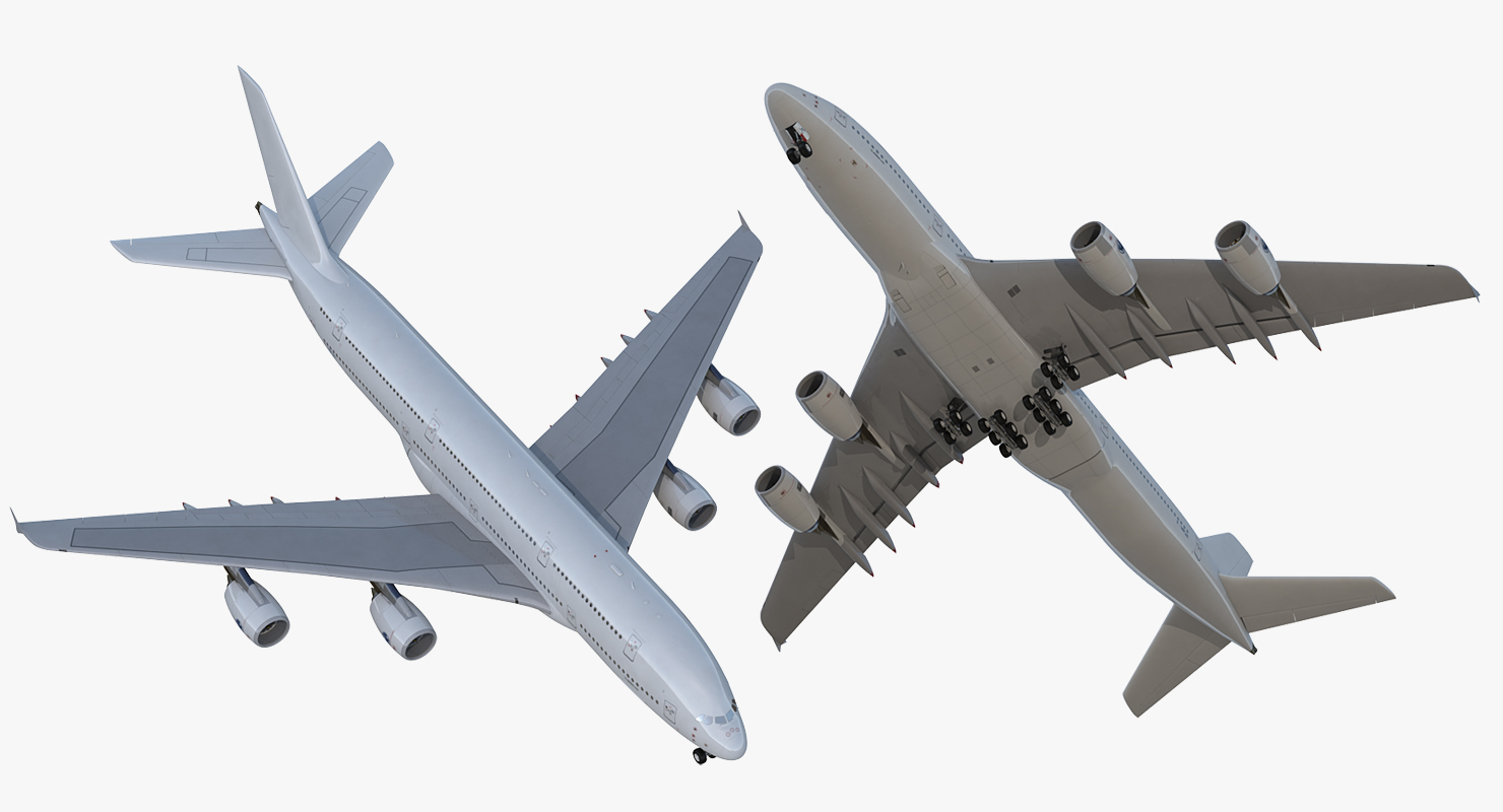 Airbus A380 1000 Generic 3D model