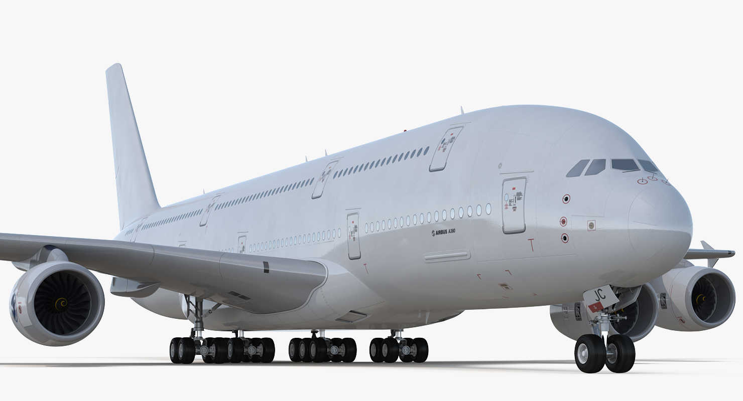 Airbus A380 1000 Generic 3D model