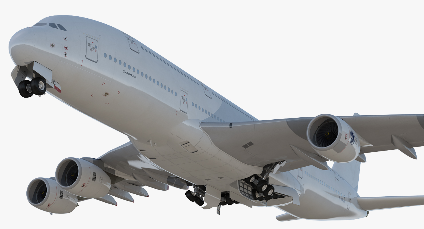Airbus A380 1000 Generic 3D model