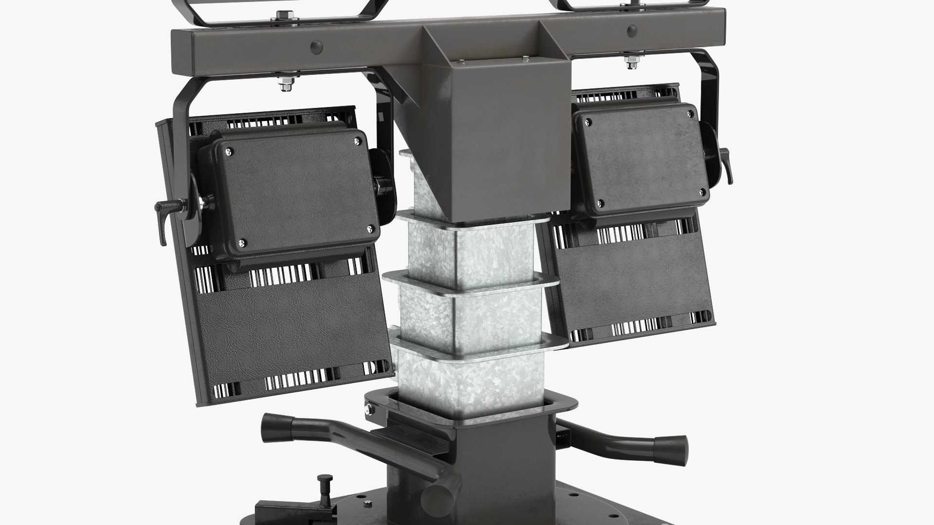 Portable Lighting Mast 3D