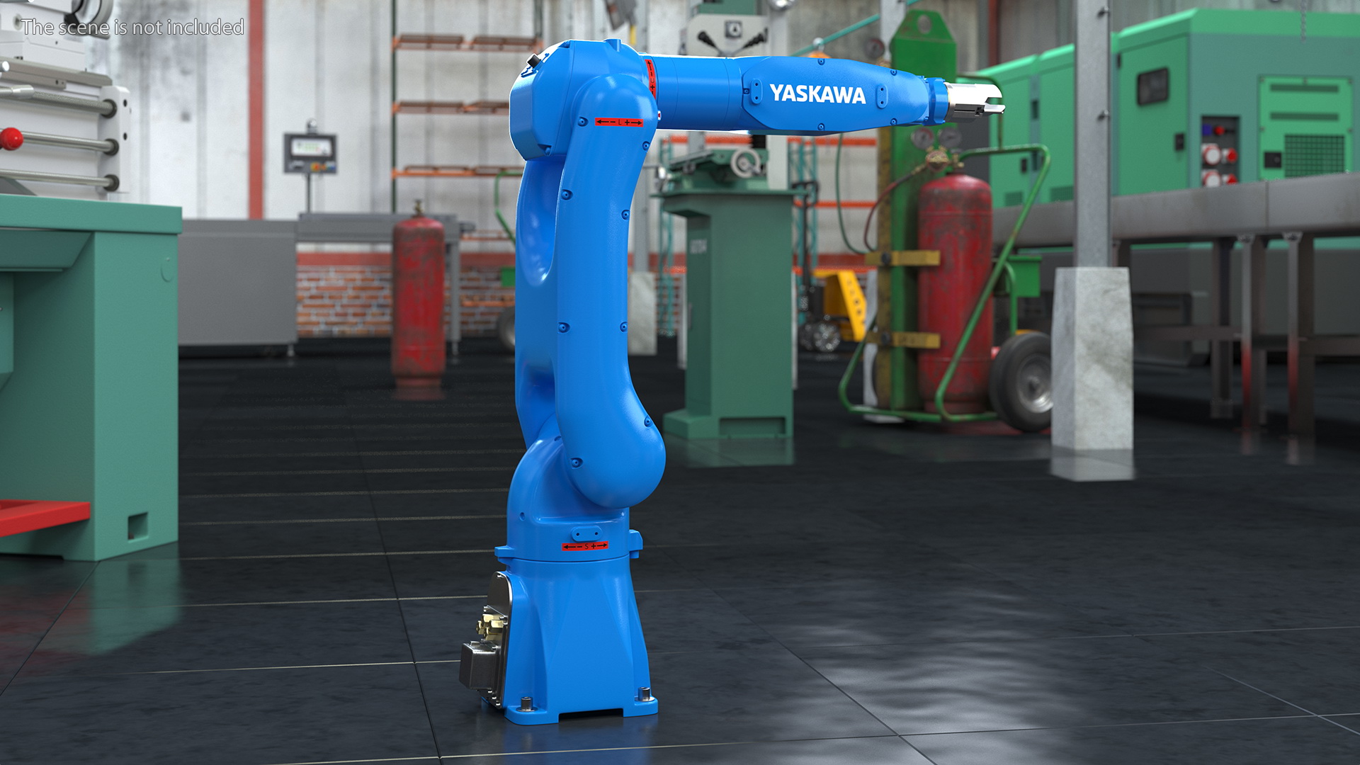 3D model Yaskawa Motoman GP7 Robot