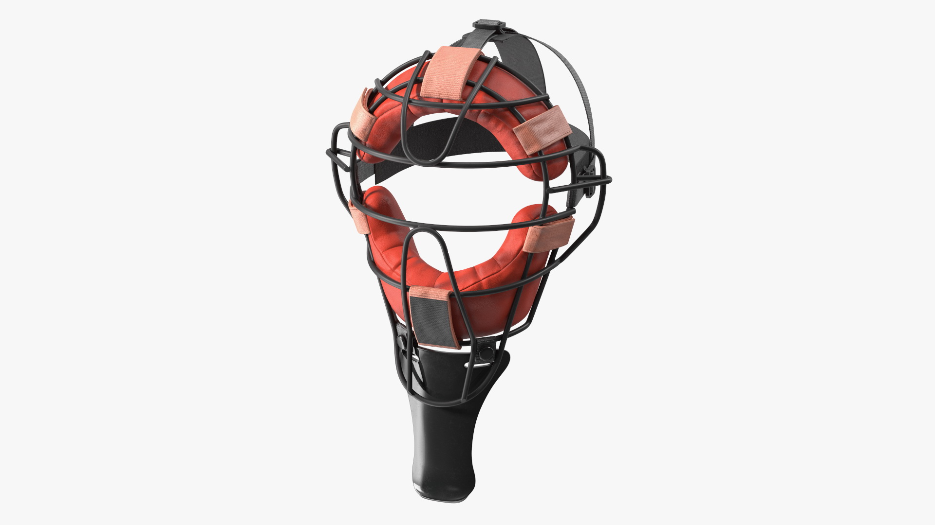 3D model Baseball Catcher Mask Red