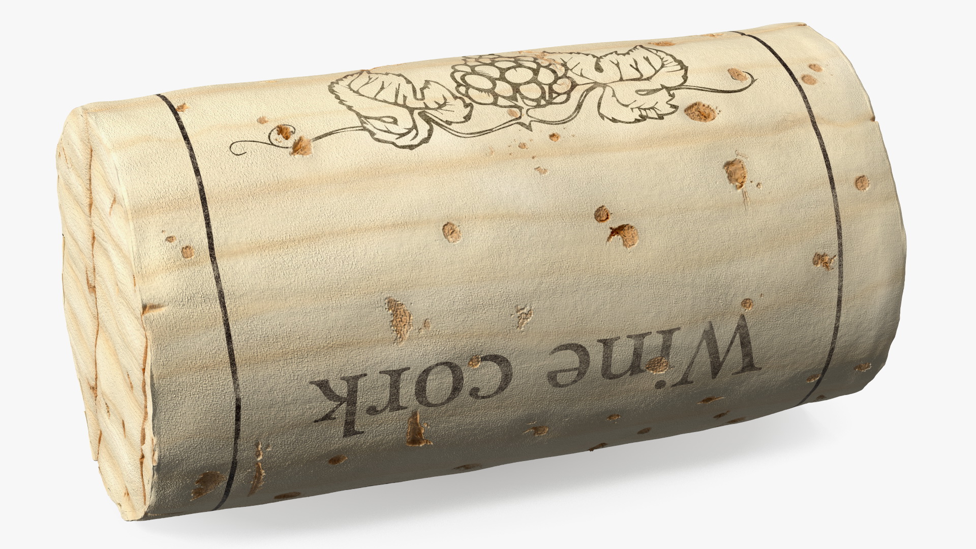 3D Wine Bottle Cork