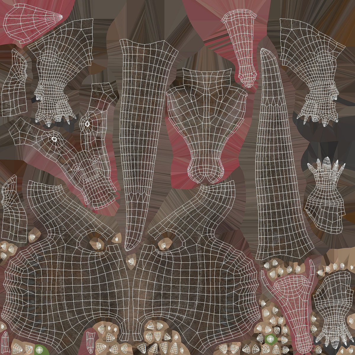 Spinosaurus Basic Pose 3D