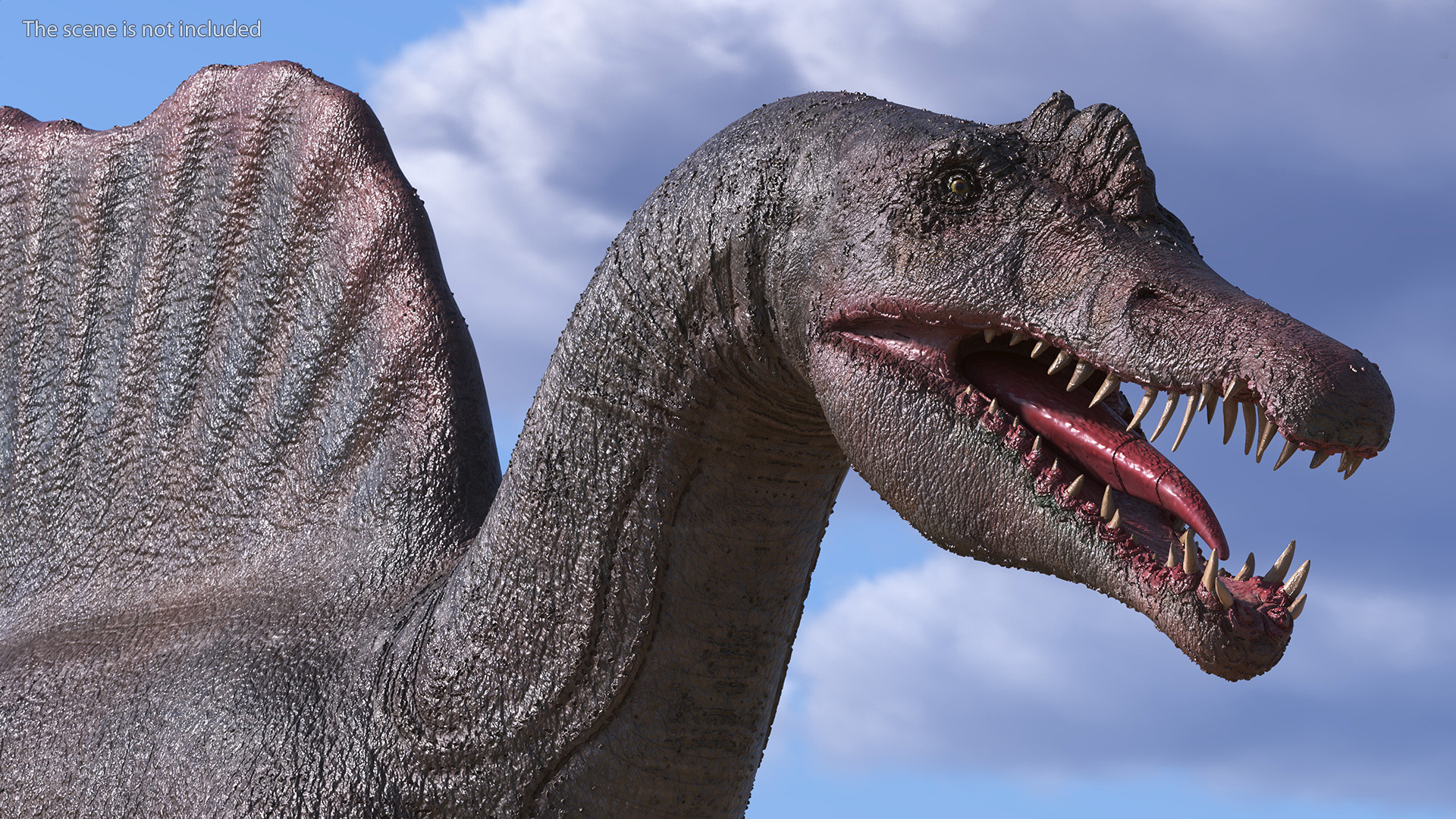 Spinosaurus Basic Pose 3D