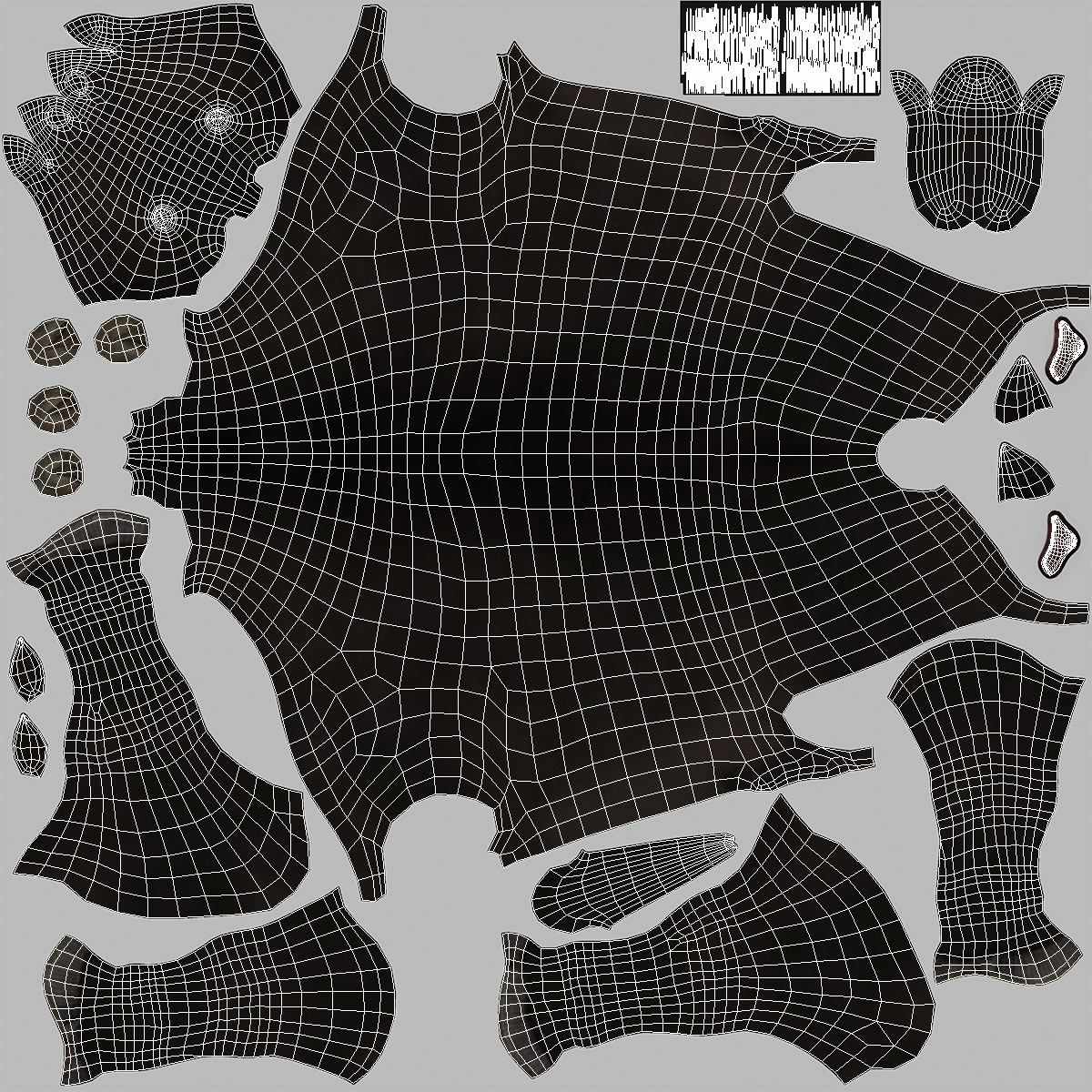 3D Bucking Friesian Horse Fur
