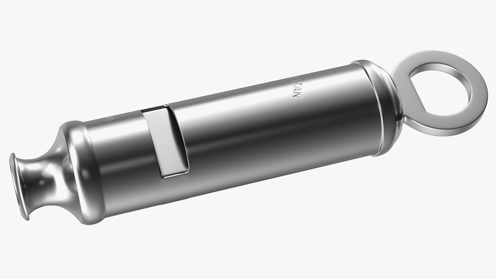 London Metropolitan Police Whistle 3D model