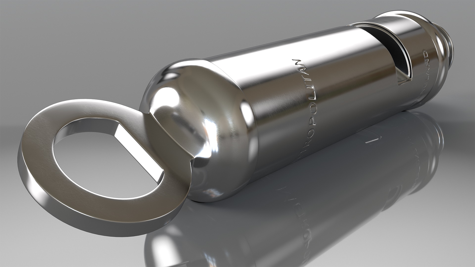 London Metropolitan Police Whistle 3D model