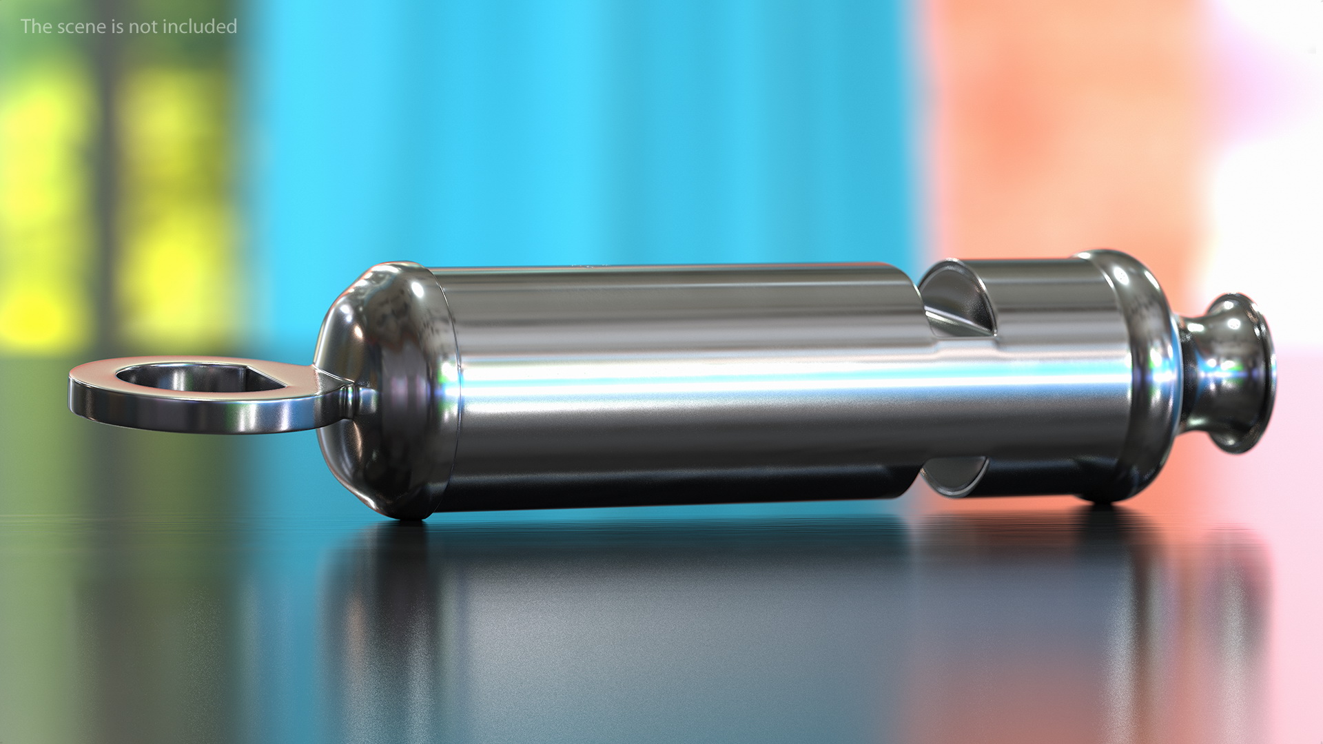 London Metropolitan Police Whistle 3D model