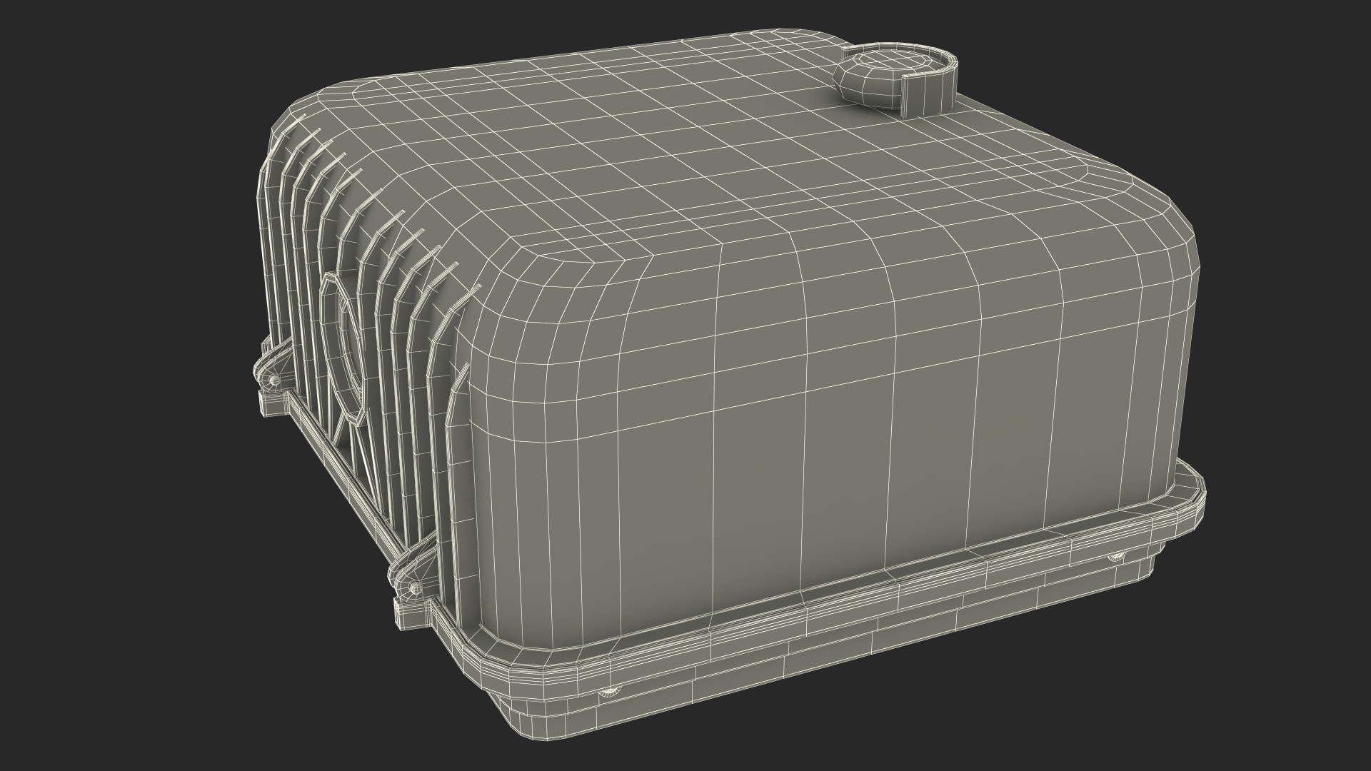 Walk Signal v2 Stop 3D model