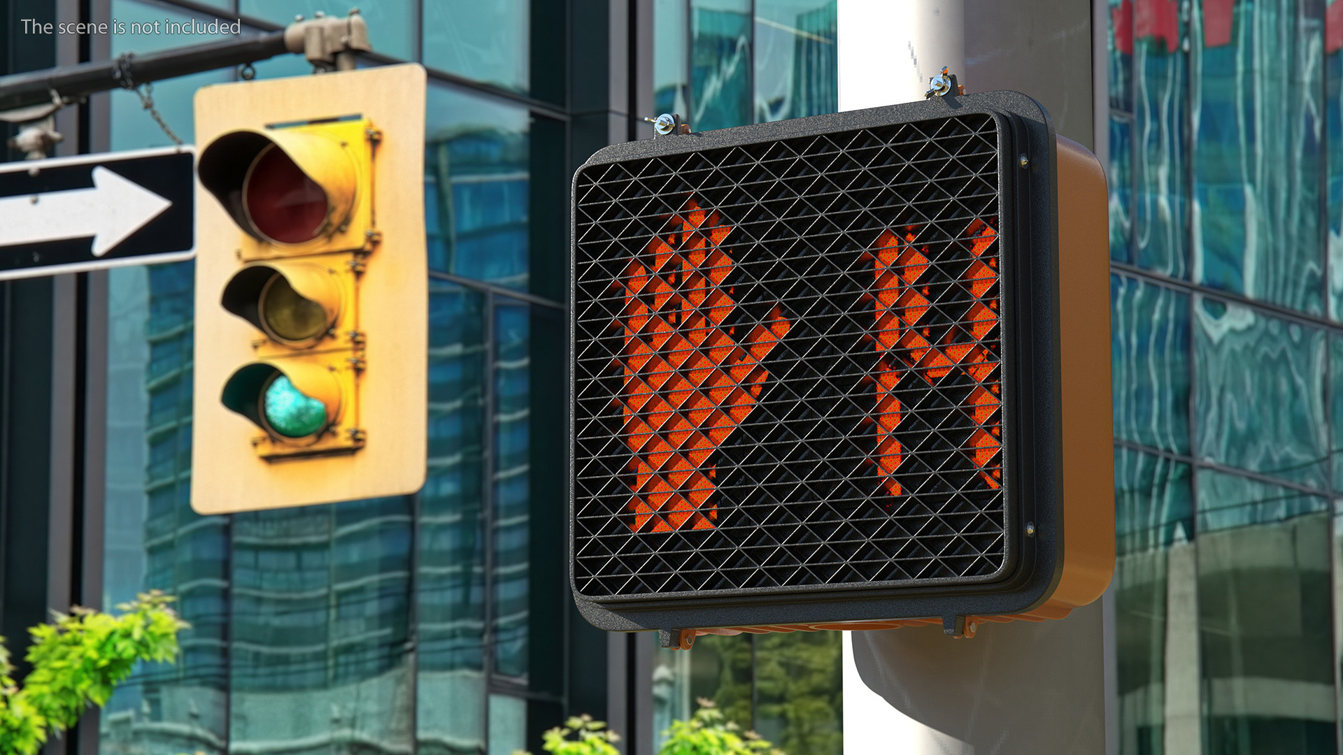 Walk Signal v2 Stop 3D model