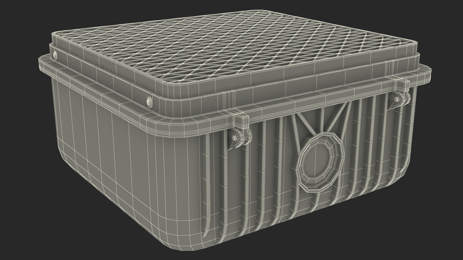 Walk Signal v2 Stop 3D model