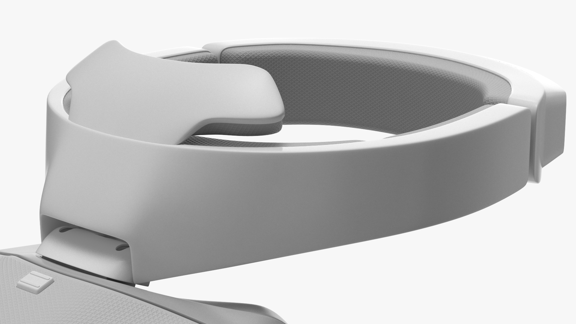3D FPV Drone Googles White model