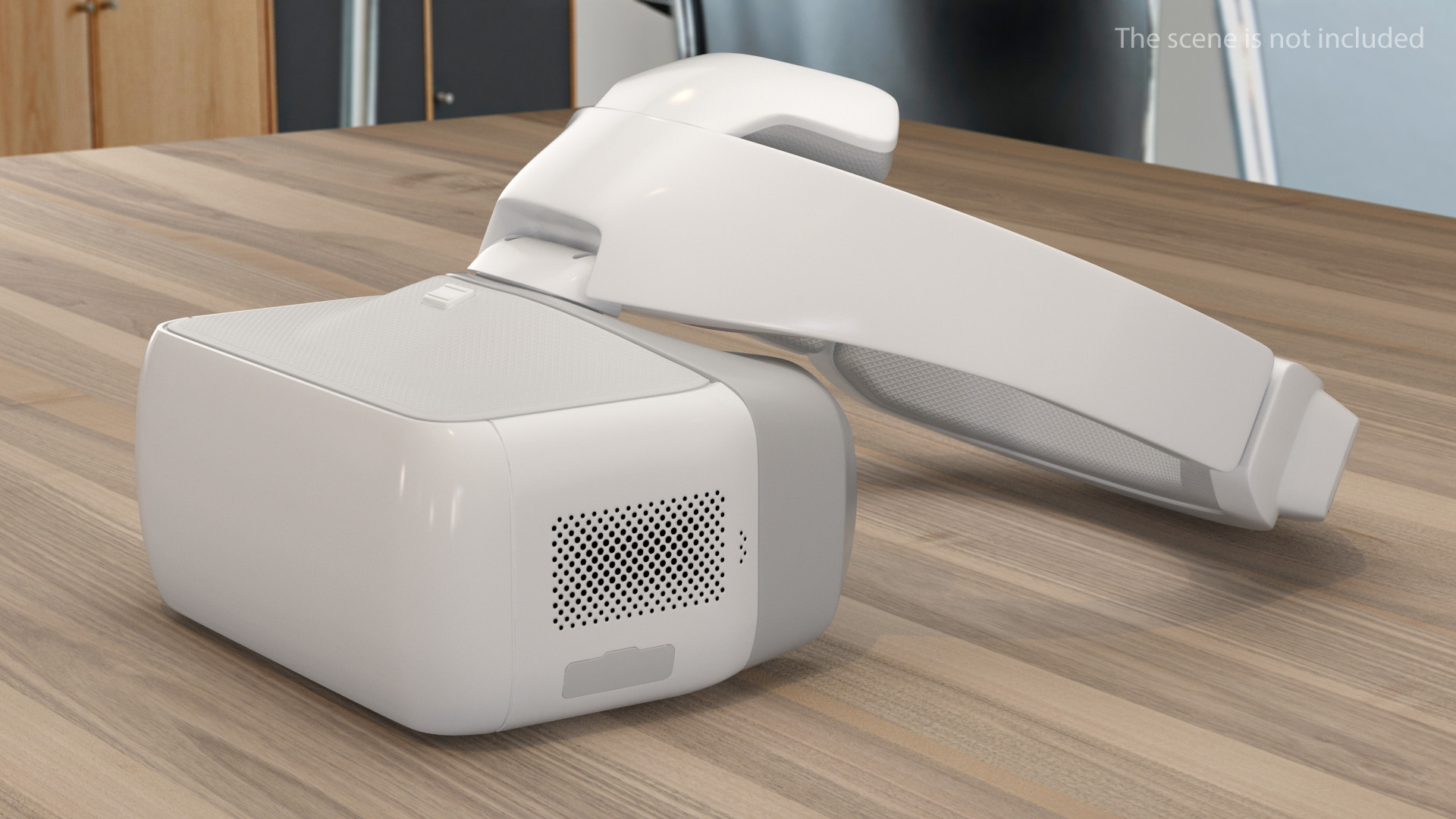 3D FPV Drone Googles White model