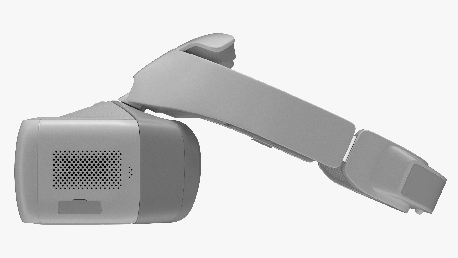 3D FPV Drone Googles White model