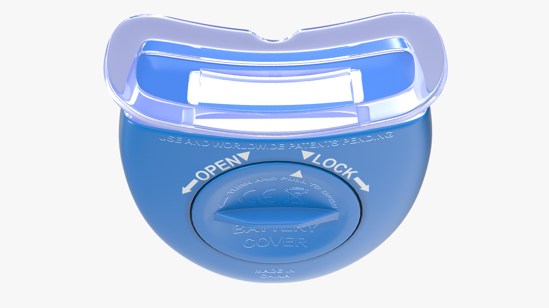 Flash LED Teeth Whitening Lamp Light ON 3D model