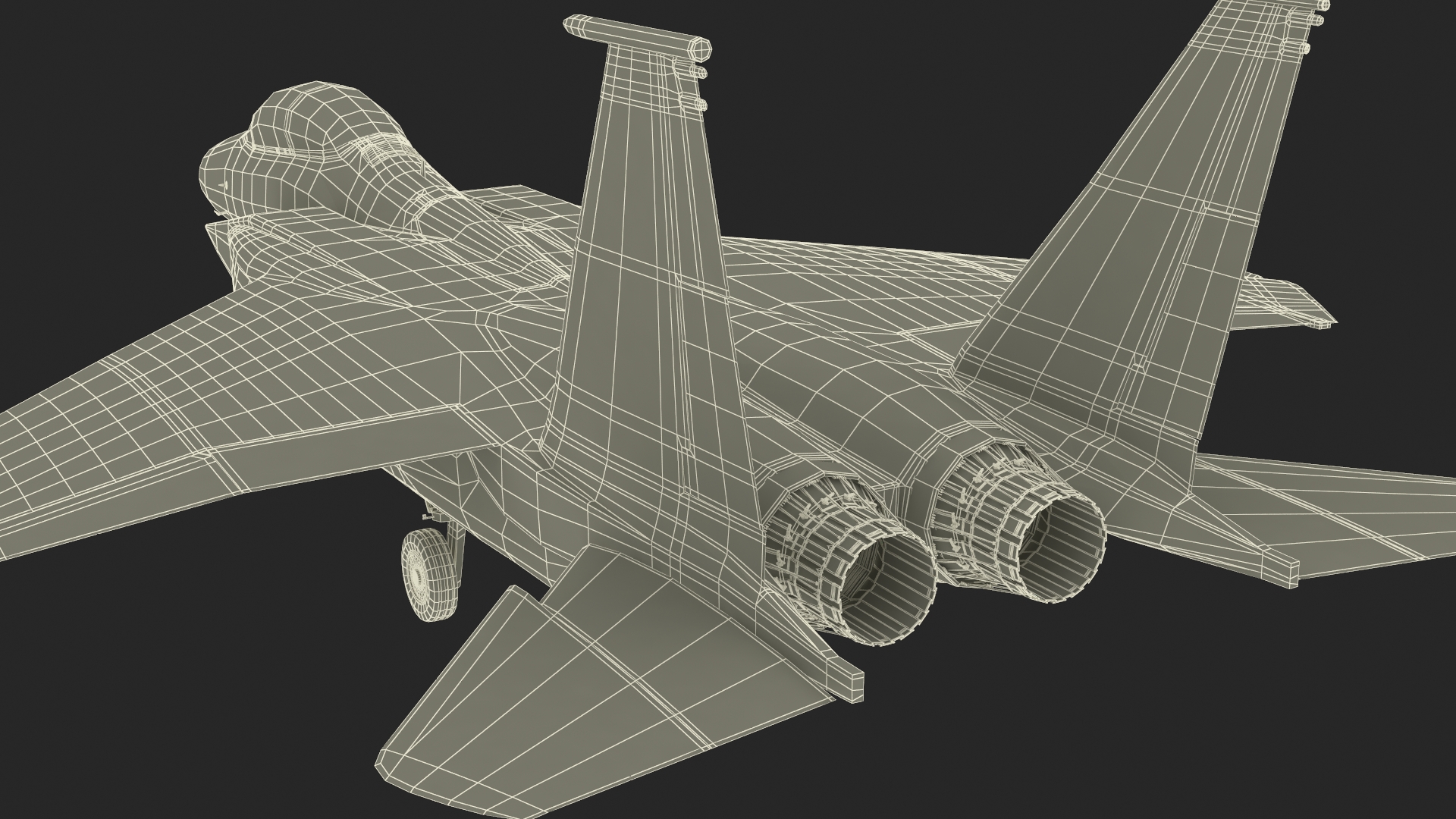 3D F-15SE Silent Eagle Fighter with Pilot model