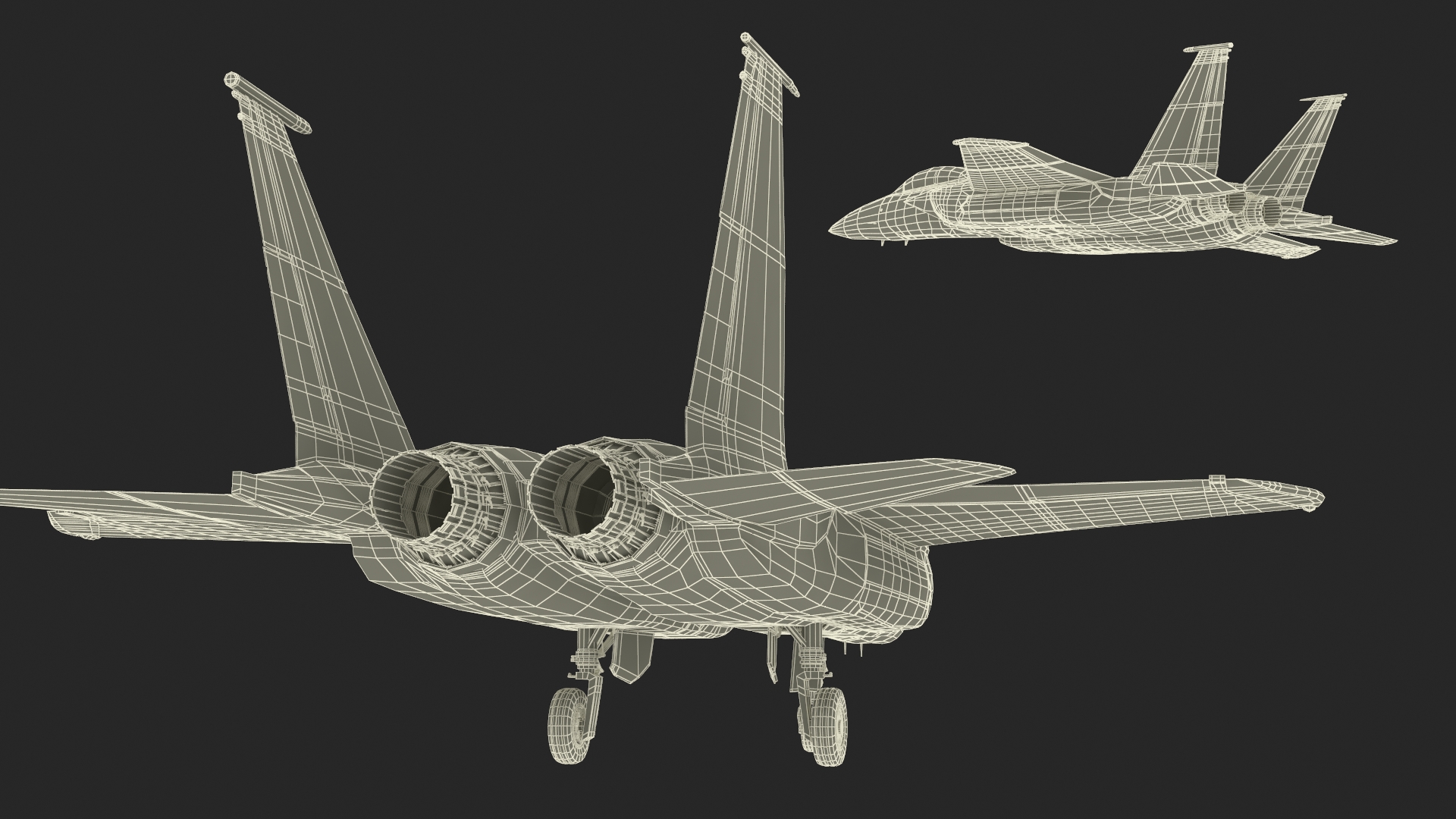 3D F-15SE Silent Eagle Fighter with Pilot model
