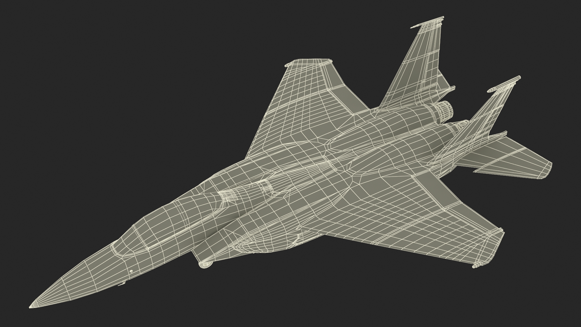 3D F-15SE Silent Eagle Fighter with Pilot model