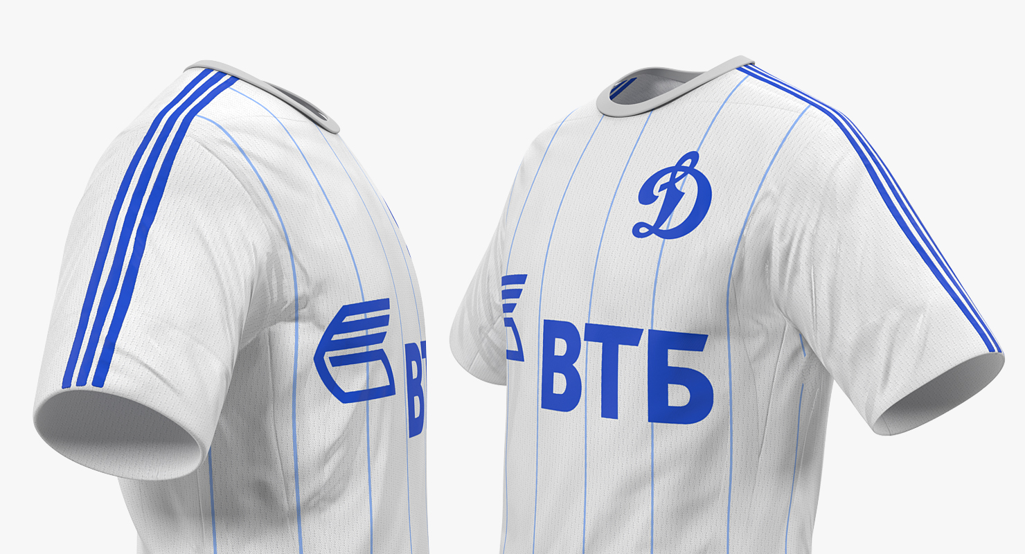 3D Soccer T Shirt Dynamo 2 model