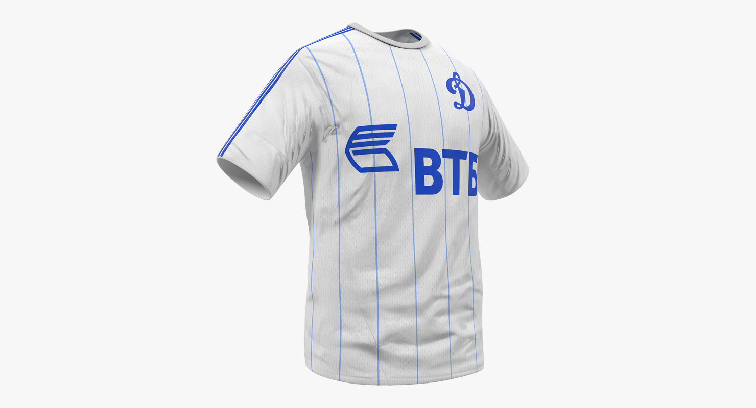 3D Soccer T Shirt Dynamo 2 model