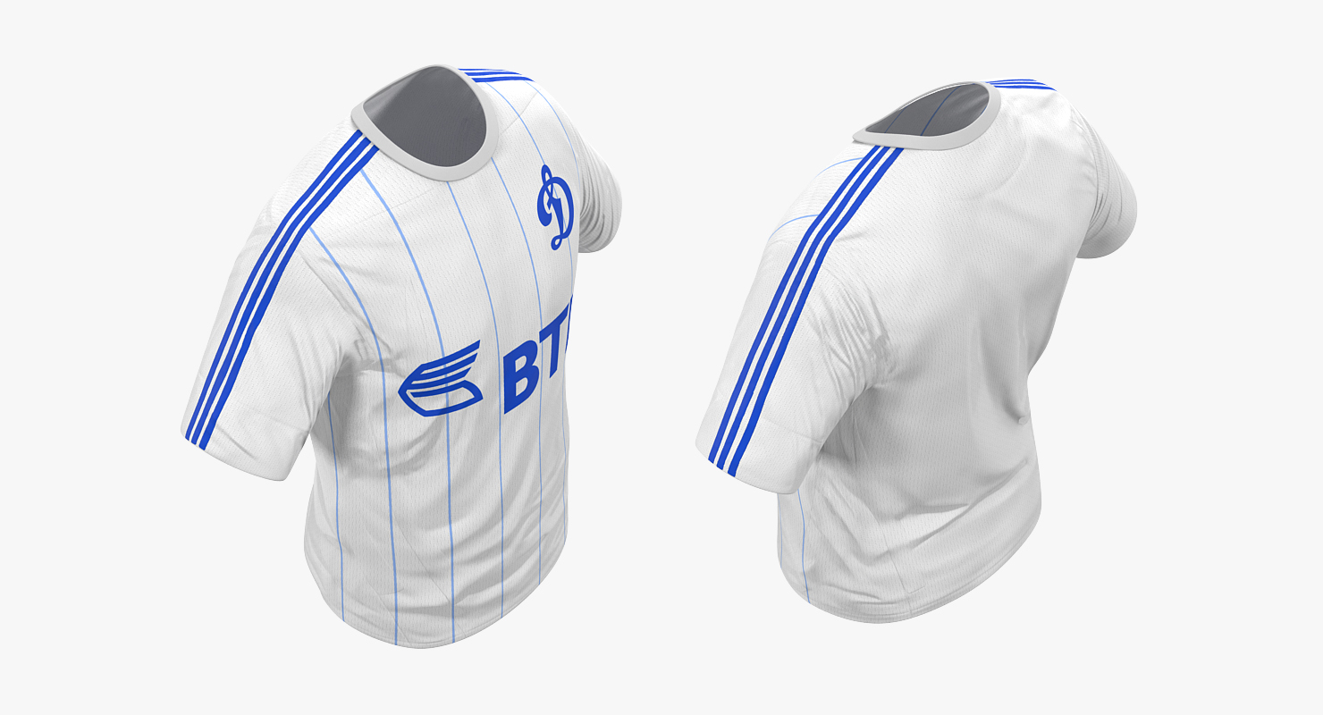 3D Soccer T Shirt Dynamo 2 model