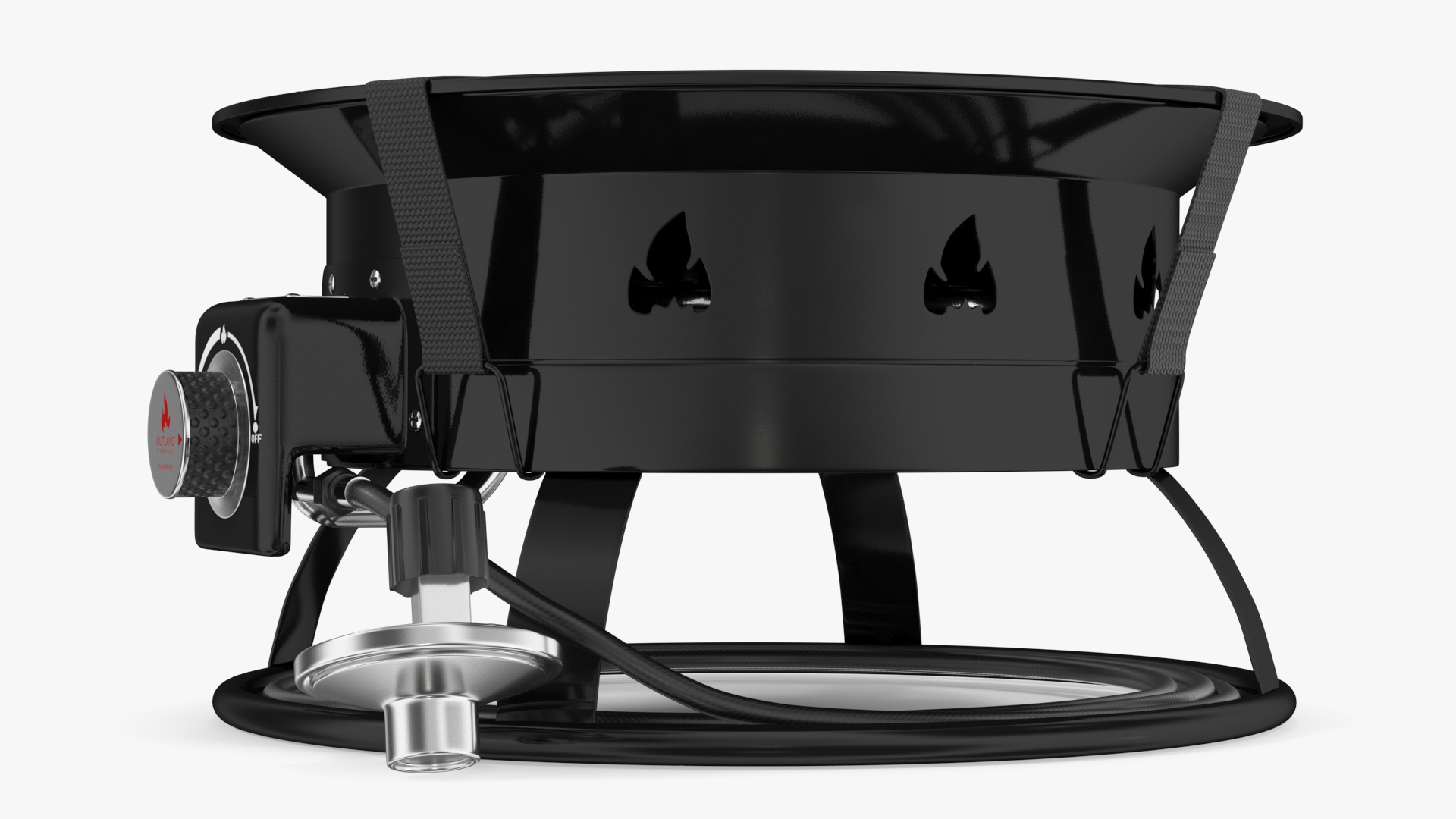 3D Outland Living Portable Propane Fire Pit with Cover