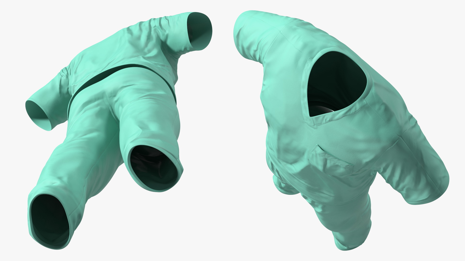 3D model Surgeon Dress Pants and Shirt Scrub
