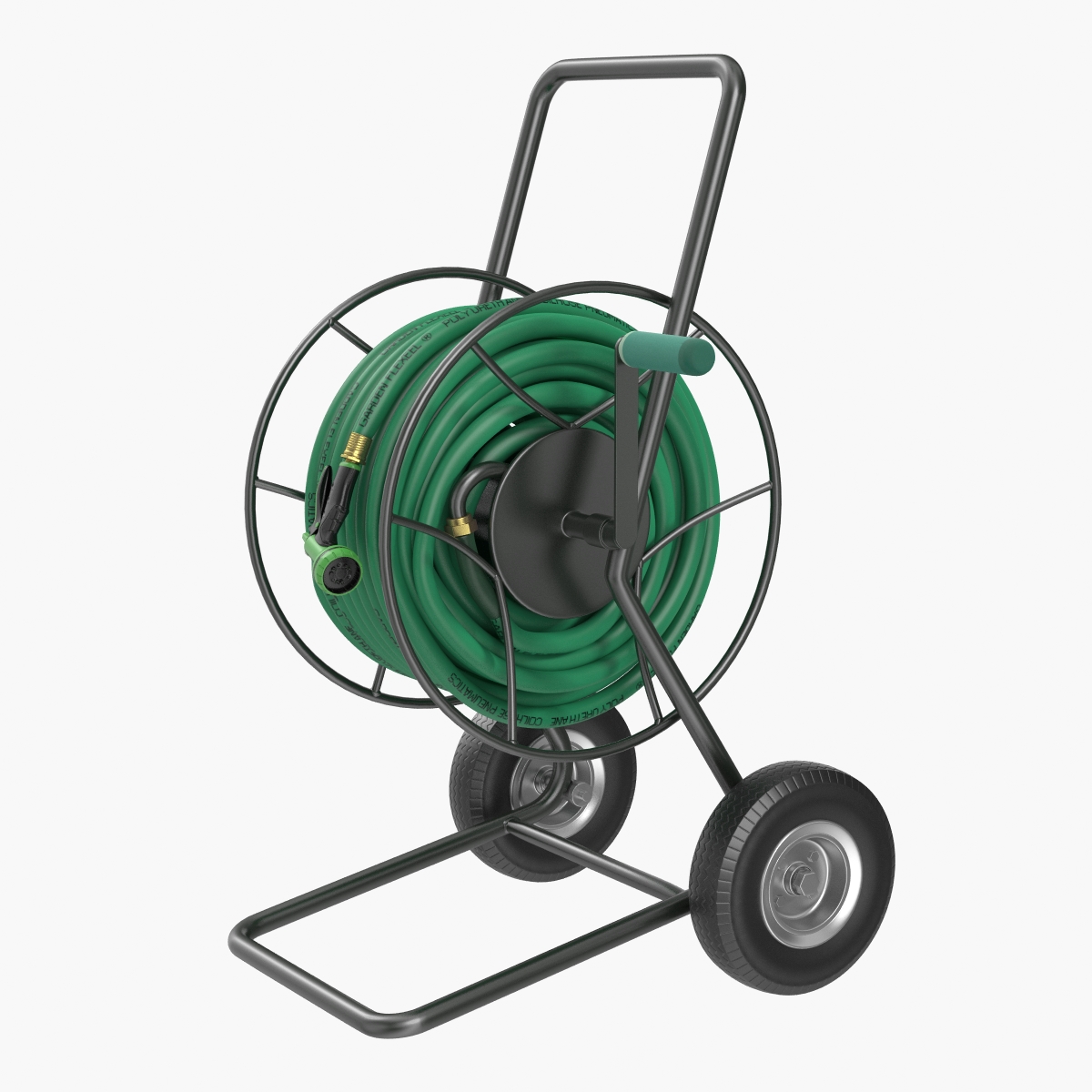 Garden Reel Cart Trolley with Hose