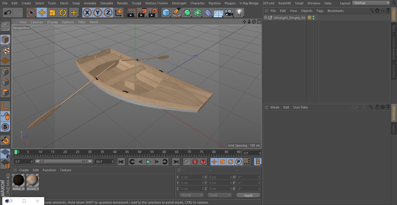 3D Ultralight Dinghy Kit