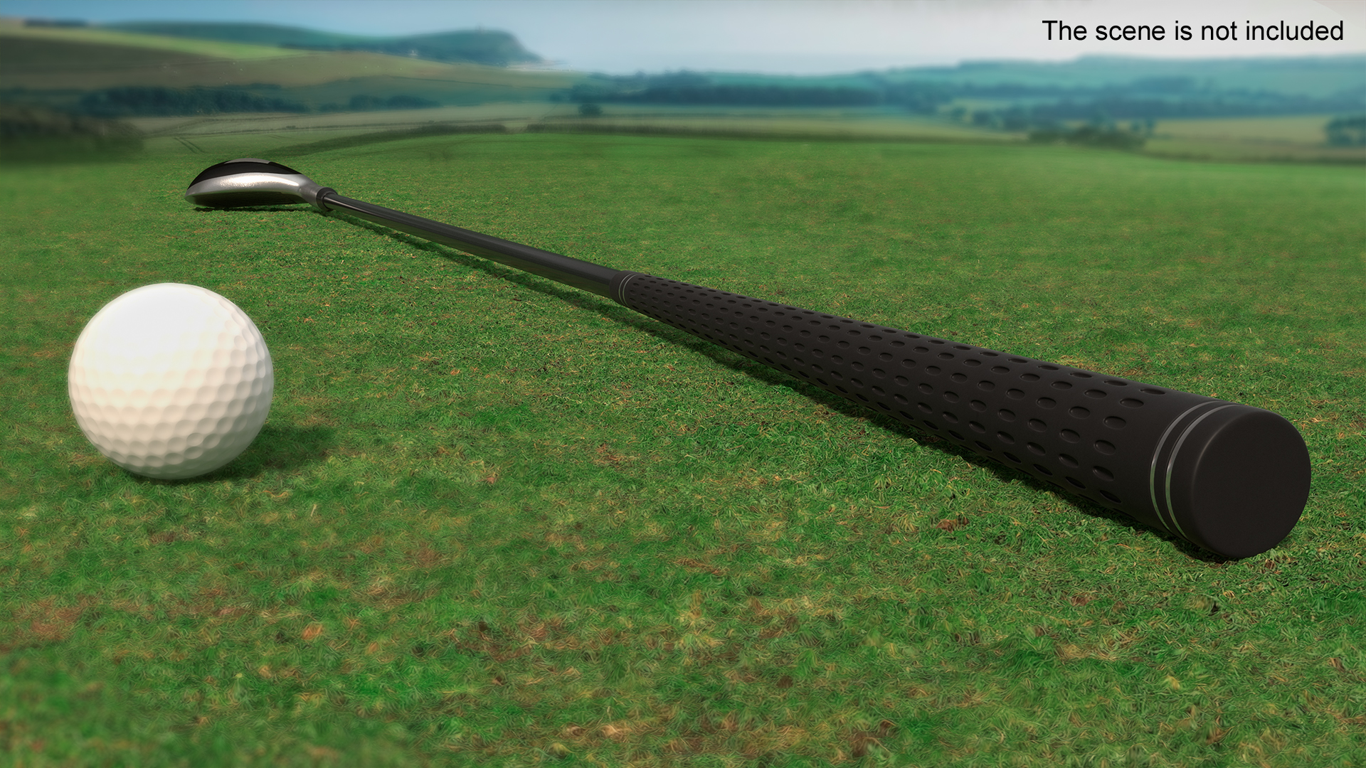 3D 3 Iron Golf Club