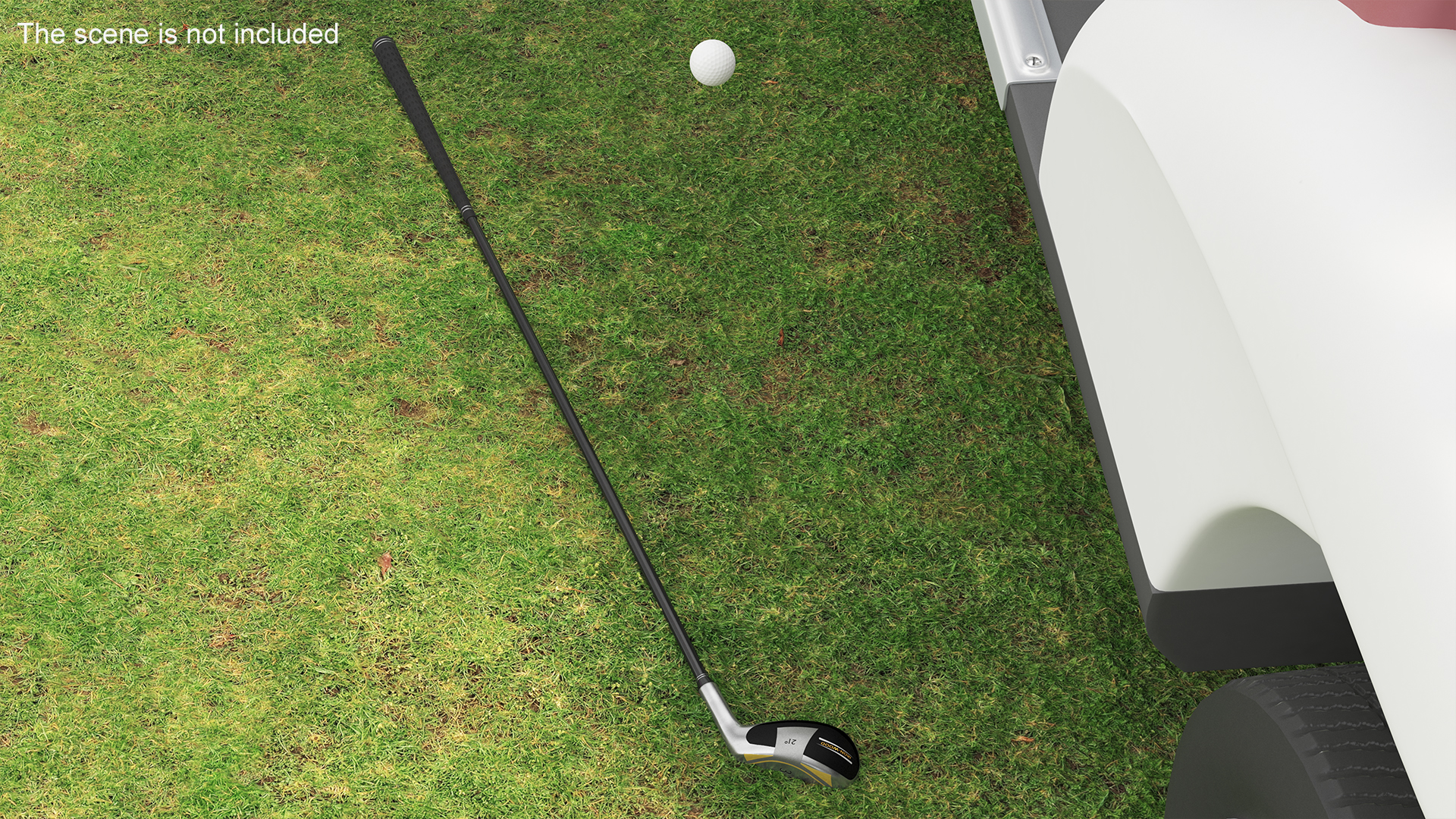3D 3 Iron Golf Club