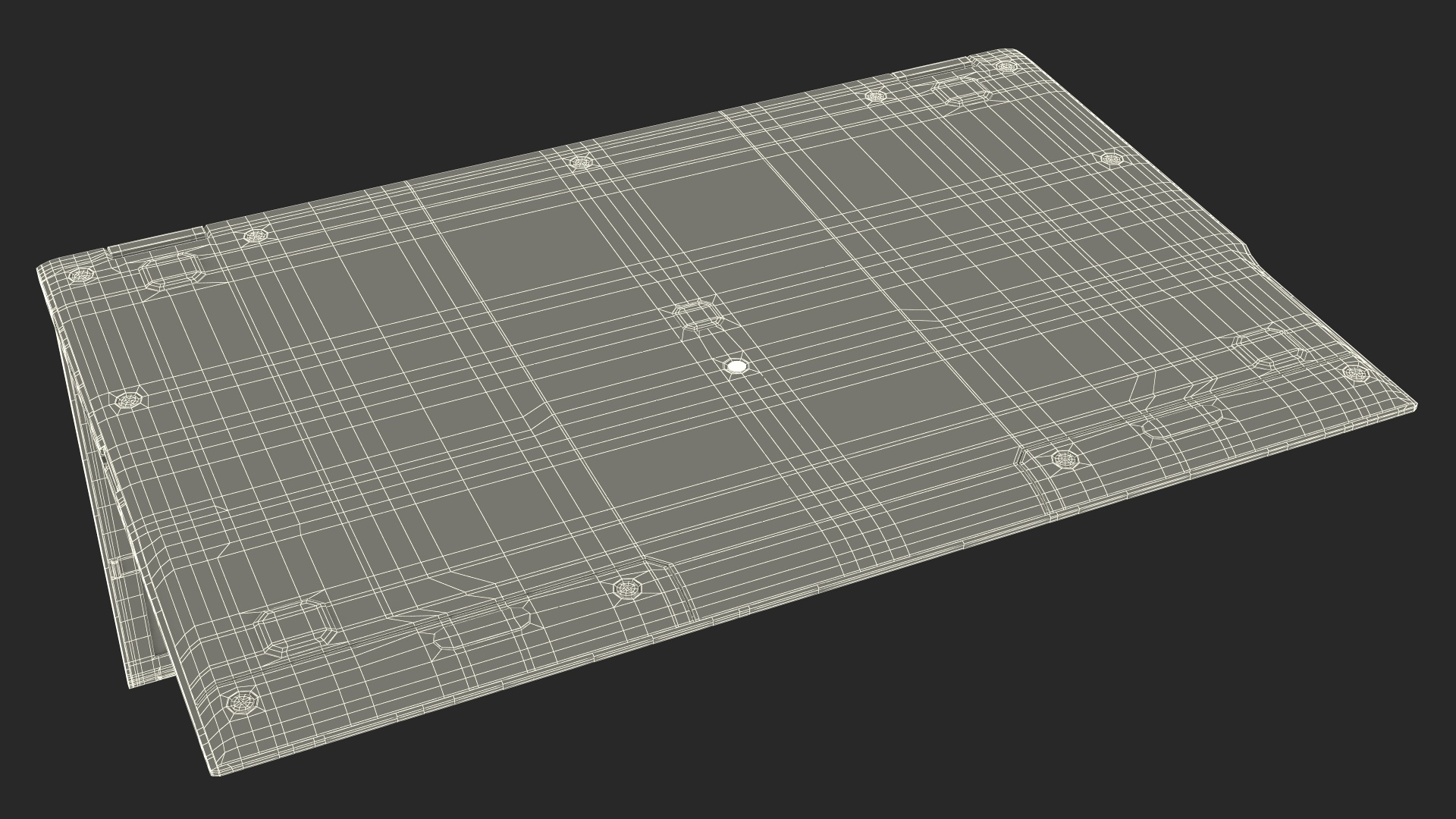 3D Lenovo Laptop model