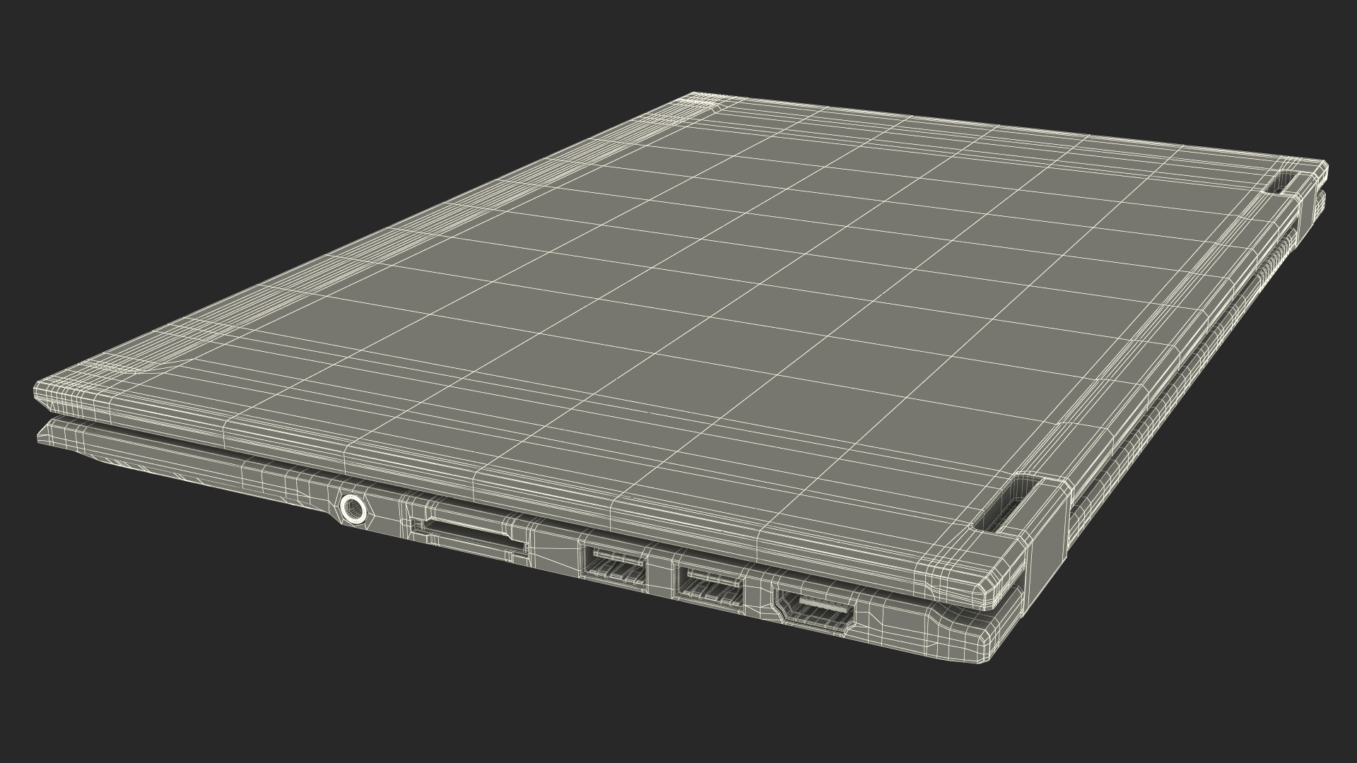 3D Lenovo Laptop model