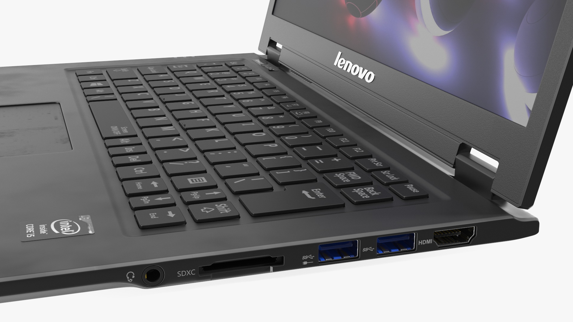 3D Lenovo Laptop model