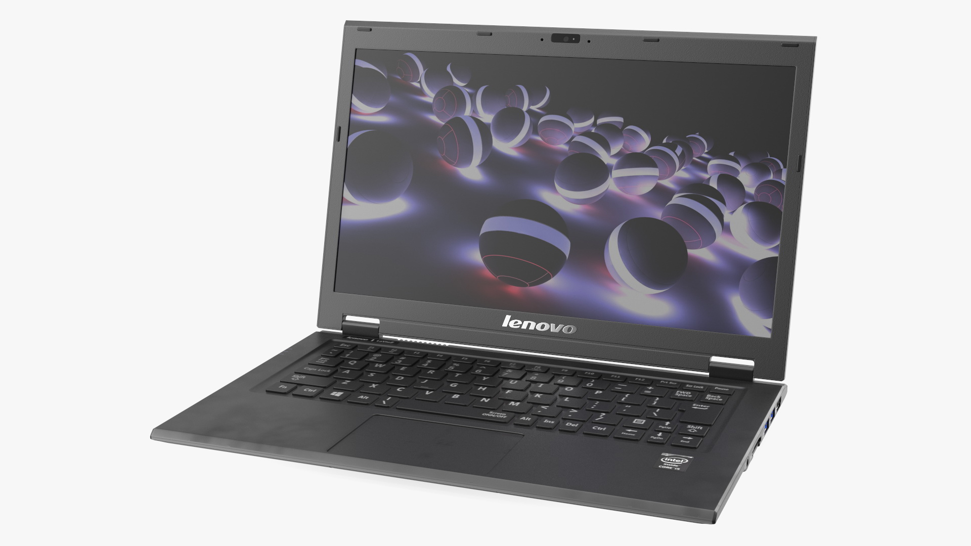 3D Lenovo Laptop model