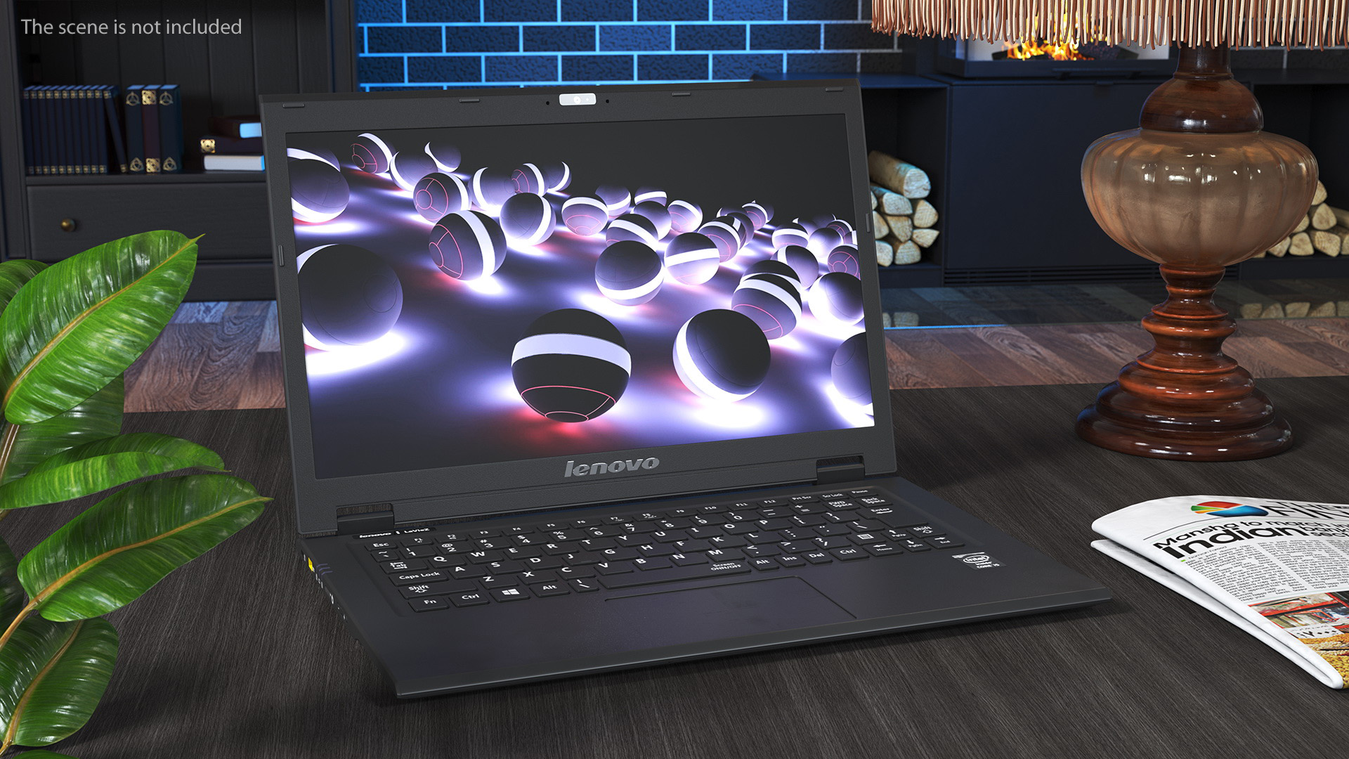 3D Lenovo Laptop model