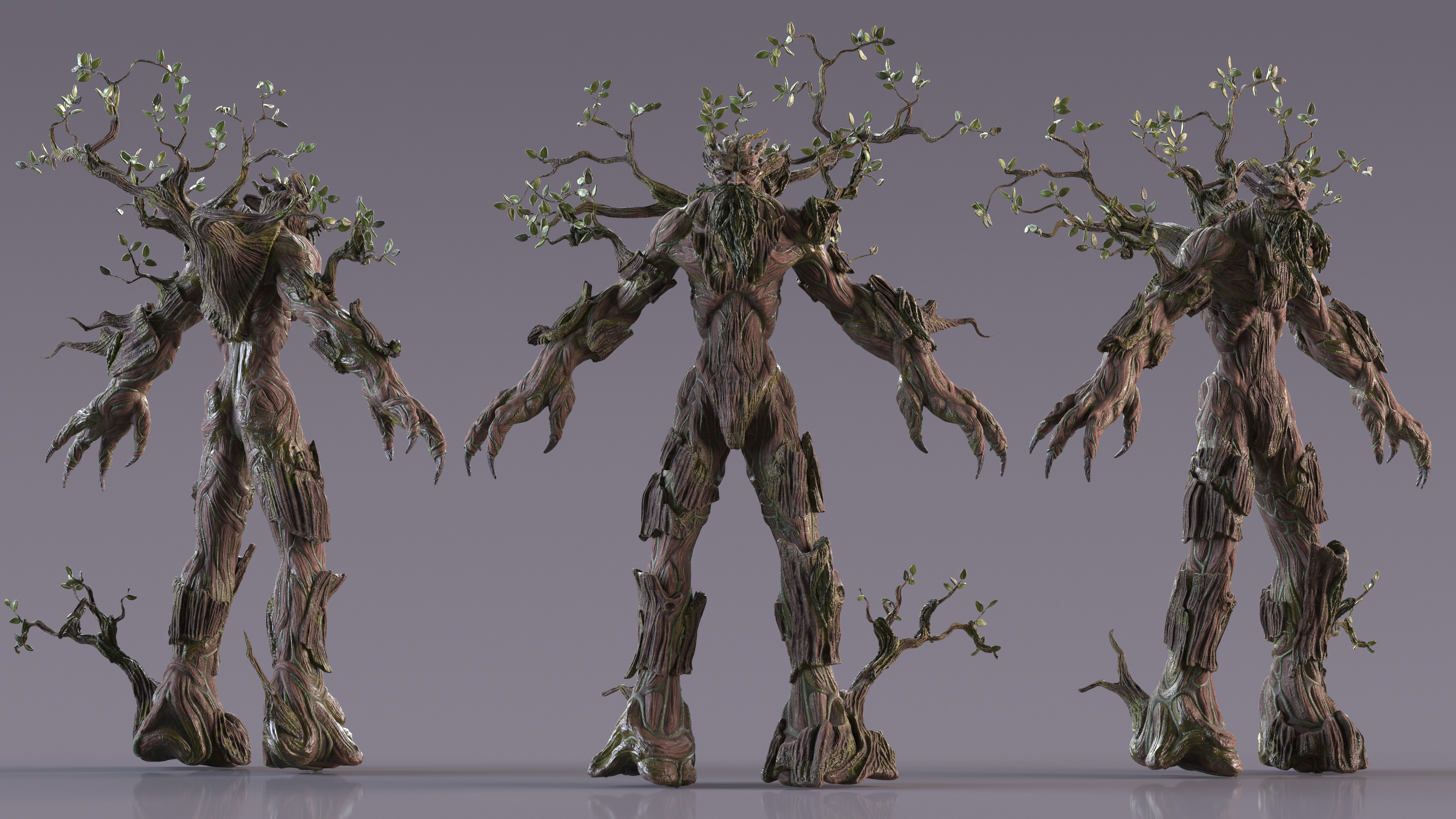 3D model Dendroid A-pose