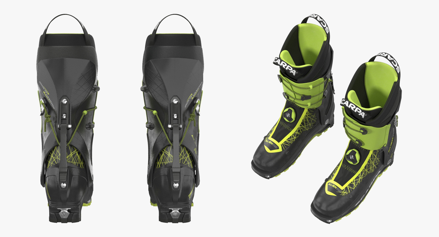 Ski Boots 3D model