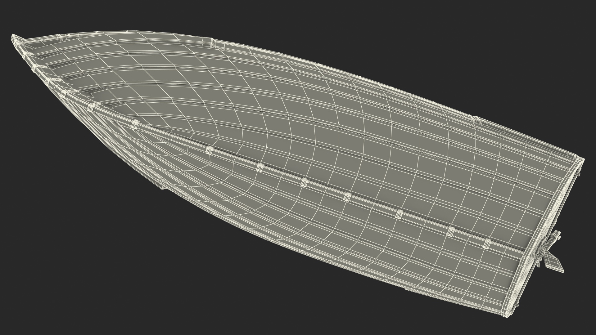 Dubai Abra Boat New 3D model