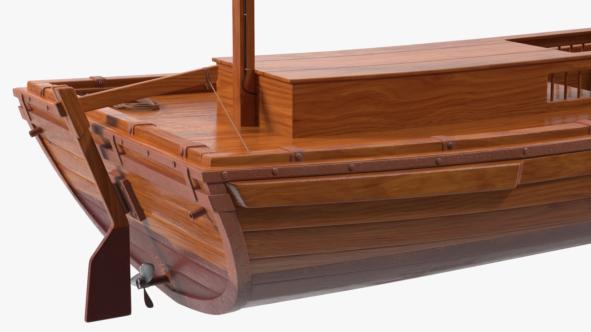 Dubai Abra Boat New 3D model